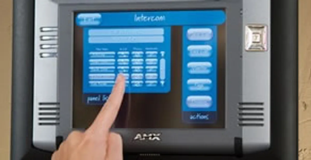 intercom system for home installation services with indoor communication panel in Los Angeles, CA