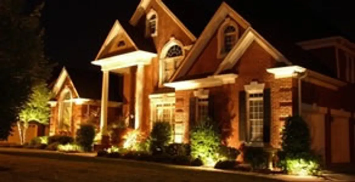 landscape lighting installation services enhancing residential exterior lighting in Los Angeles, CA